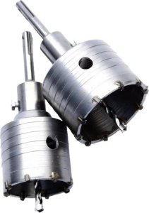 Geko Kpl. frezów do betonu 65+80mm SDS(10) 11