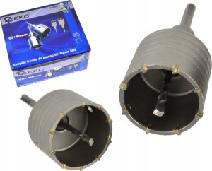 Geko Kpl. frezów do betonu 65+80mm SDS(10) 10