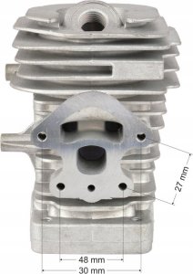 Geko Komplet cylinder + tłok do Husqvarny 55 46mm (20) 11