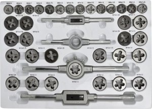 KELTIN Zestaw gwintowników i narzynek 110el. (3) 2