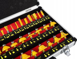 KELTIN Zestaw frezów do drewna 35el (5) 6