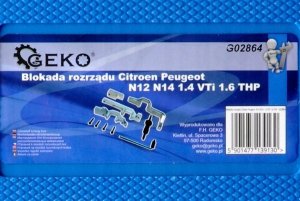 Geko Blokada rozrządu Citroen Peugeot N12 N14 1.4 VTi 1.6 THP (5) 4