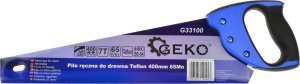 Geko Piła ręczna do drewna Teflonowa 400mm 65Mn (40) 3