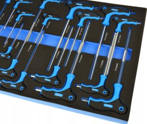 Geko Wkład- zestaw wkrętaków typu T 18el.(6) 2