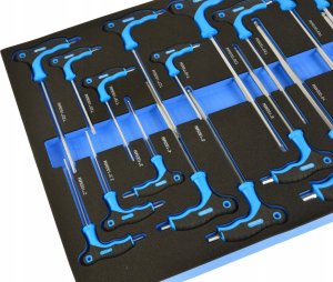 Geko Wkład- zestaw wkrętaków typu T 18el.(6) 3