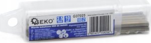 Wiertło Geko Wiertło kobaltowe HSS do metalu 2,5 mm (10/2520) 4
