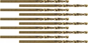 Wiertło Geko Wiertło kobaltowe HSS do metalu 2,5 mm (10/2520) 5