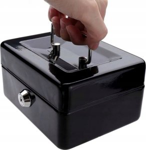 Geko Kasetka na pieniądze 150x120x80mm na kluczyk (20) 11