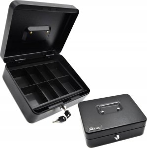 Geko Kasetka na pieniądze 250x200x90mm na kluczyk (10) 4