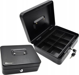 Geko Kasetka na pieniądze 250x200x90mm na kluczyk (10) 6