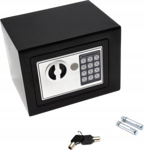 Geko Sejf na szyfr i zamek elektroniczny 21x17x17cm (1) 3