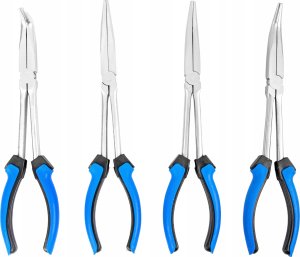 Geko Zestaw szczypiec długich 280mm 4szt.(5/10) 2