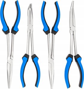 Geko Zestaw szczypiec długich 280mm 4szt.(5/10) 6