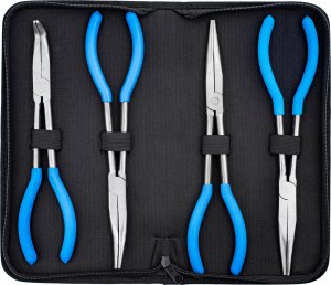 Geko Zestaw szczypiec długich 280mm 4szt.(5/10) 7