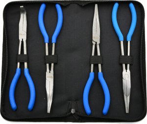 Geko Zestaw szczypiec długich 280mm 4szt.(5/10) 9