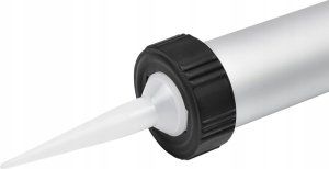 Geko Wyciskacz aluminiowy do mas szpachlowych + końcówki (10) 3
