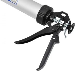 Geko Wyciskacz aluminiowy do mas szpachlowych + końcówki (10) 6