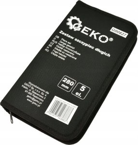 Geko Zestaw szczypiec długich 280mm 5el.(12) 5