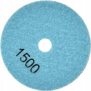 Geko Tarcza polerska do szlifowania gresu na sucho 100mm GR1500 (25/250) 3