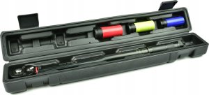 Geko Klucz dynamometryczny 1/2" 28-210nm + nasadki alu 3el. Black HD (10) 5