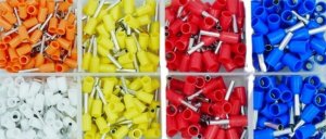 Geko Kpl. tulejek, końcówek zarabiania kabli konektorów 500szt. (100) 2