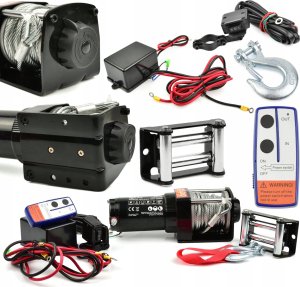 Geko Wyciągarka elektryczna 12V 2500LB (2) 2