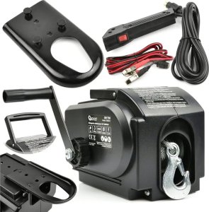 Geko Wyciągarka elektryczna przenośna 12V 2000LB (1) 9