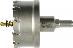 Geko Kpl. otwornic widiowych do metalu z wiertłem tytanowym 6szt. 22-65mm (12) 6