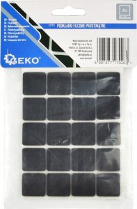 Geko Podkładki filcowe pod meble 20x20mm 20szt. (25/250) 2