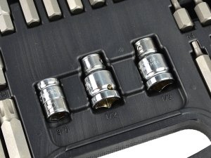 Geko Zestaw bitów imbus torx spline 75el. (5) 4