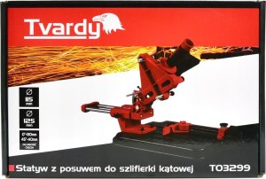 Tvardy Statyw z posuwem do szlifierki kątowej 115/125mm (0°-45°) (5) 12