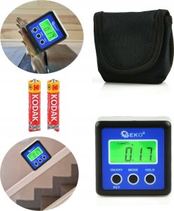 Geko Poziomica cyfrowa – miernik kąta (inklinometr) (50) 5