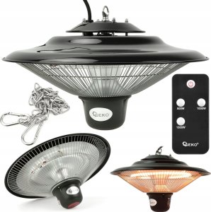 Geko Lampa – promiennik na podczerwień z pilotem 1500W (1) 1