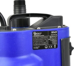 Geko Pompa plastik do brudnej wody 750W z wbudowanym pływakiem (4) 6