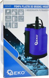 Geko Pompa plastik do brudnej wody 750W z wbudowanym pływakiem (4) 8