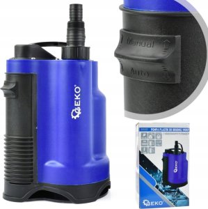 Geko Pompa plastik do brudnej wody 750W z wbudowanym pływakiem (4) 9