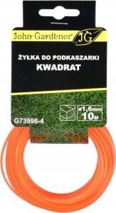 Geko Żyłka do podkaszarki kwadrat 1,6mmx10m (20/240) 1