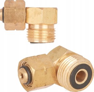 Geko Redukcja kątowa/przejście na małą butlę gazową (100) 3