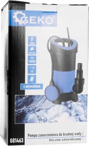 Geko Pompa zanurzeniowa z pływakiem do brudnej wody 900W (4) 7
