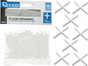 Geko Krzyżyki dystansowe - 1,0mm - op.200szt (100) 1