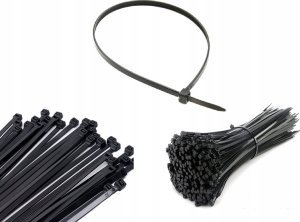 Geko Opaski zaciskowe nylonowe czarne 350x3.6mm UV 100szt. (150) 5