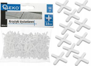 Geko Krzyżyki dystansowe - 3,0mm - op.150szt (100) 1