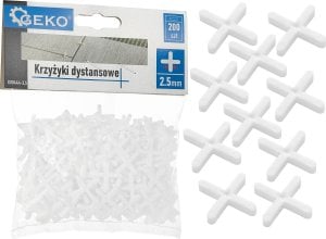 Geko Krzyżyki dystansowe - 2,5mm - op.200szt (100) 1