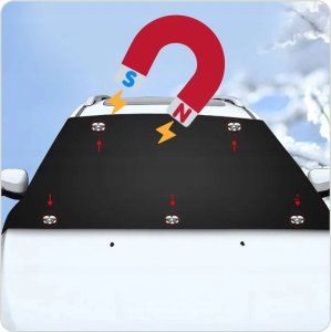 Geko Mata antyszronowa na szybę z magnesami 170x120cm + uszy (100) 6