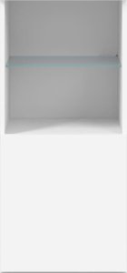 vidaXL vidaXL Szafka z oświetleniem LED, biała, 41x37x100 cm 6
