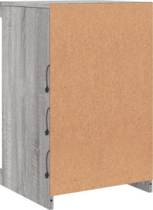 vidaXL vidaXL Szafka z oświetleniem LED, szary dąb sonoma, 41x37x67 cm 8