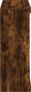 vidaXL vidaXL Szafka z oświetleniem LED, przydymiony dąb, 81x37x100 cm 7