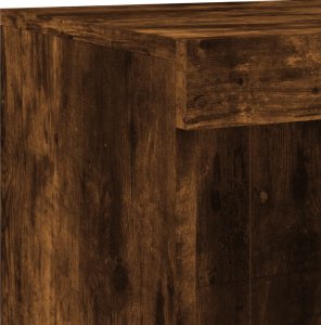 vidaXL vidaXL Szafka z oświetleniem LED, przydymiony dąb, 81x37x100 cm 9
