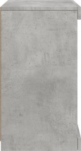 vidaXL vidaXL Szafka z oświetleniem LED, szarość betonu, 41x37x67 cm 7