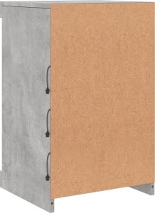 vidaXL vidaXL Szafka z oświetleniem LED, szarość betonu, 41x37x67 cm 8